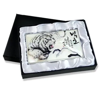 나전칠기 백호 자개 명함케이스