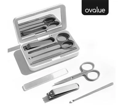 오밸류 프리미엄 손톱깎이세트 - 거울 케이스,칼라인쇄