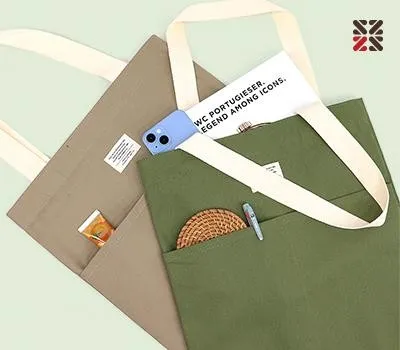 베이직포켓에코백