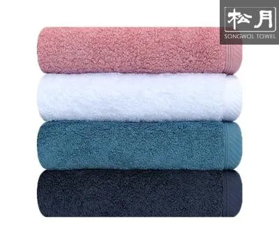 송월 코마40수 무지 180g 수건