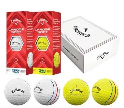 캘러웨이 24 크롬소프트 트리플트랙 3피스 6구