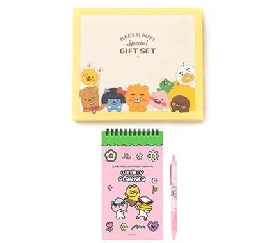 카카오프렌즈 스케줄러 세트2 핑크