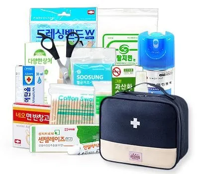 케이솔루션 구급가방 파우치 12종세트