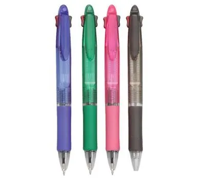 투명아이펜2색 볼펜 칼라인쇄