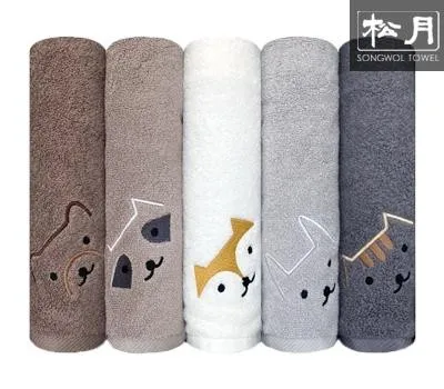 송월 빼꼼 뉴컬러50 수건