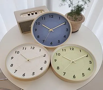 무소음모던컬러벽시계280