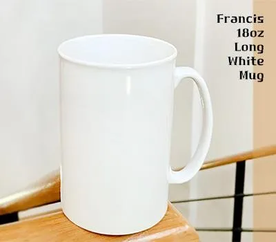 프란시스 롱화이트 머그 510ml 18온스