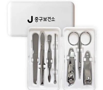 뉴프리미엄파스텔7종손톱깎이화이트