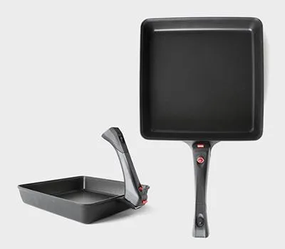 담스 캠핑용 LED 멀티 사각 그릴팬 세트